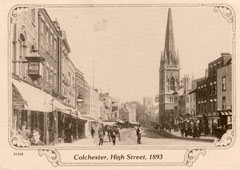 Colchester. High Street, 1893
