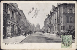 Colchester. High Street, 1908