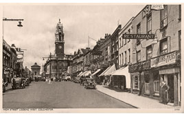 Colchester. High Street, looking West