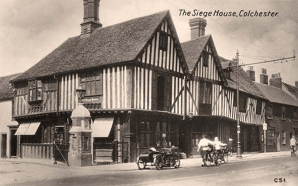 Colchester. Old Siege House
