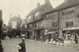 Coventry. Bull Ring and Butcher Row, 1935