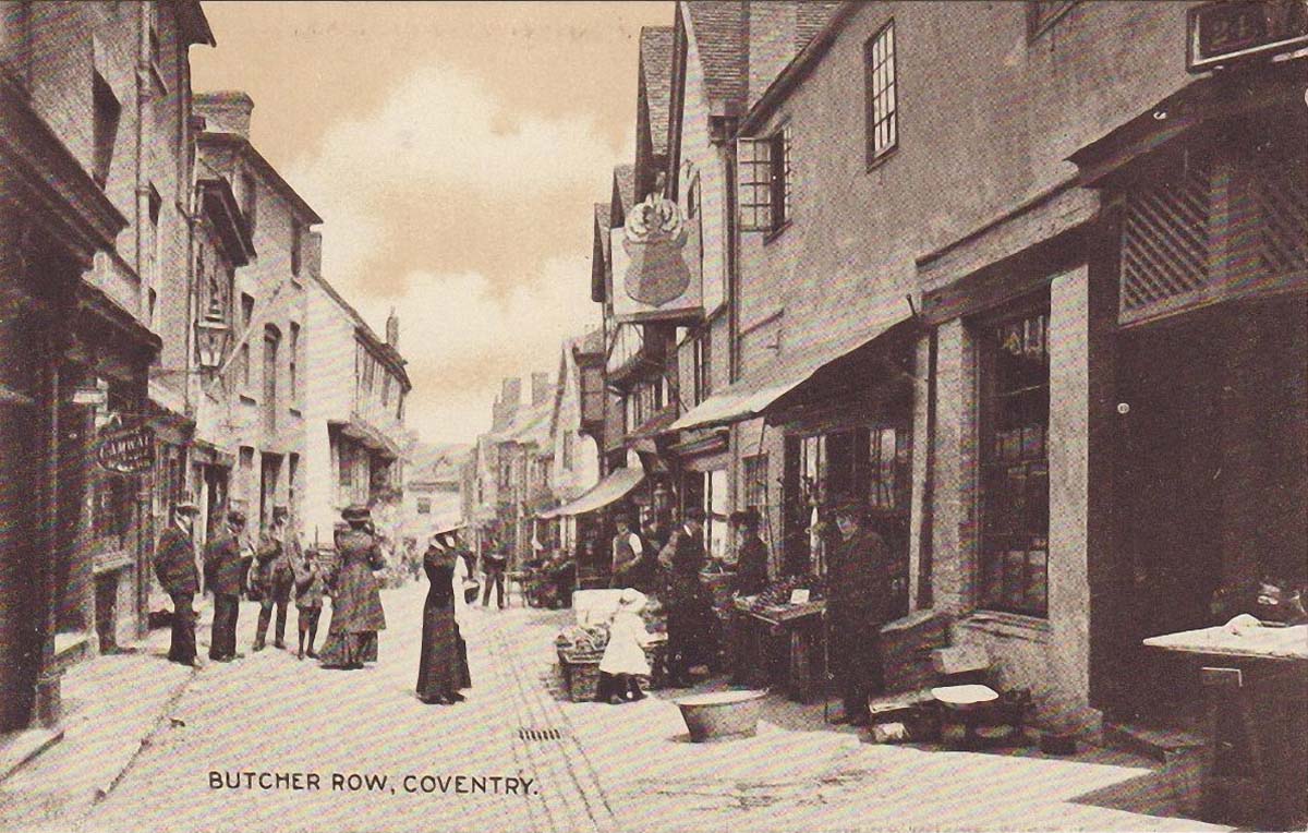 Coventry. Butcher Row