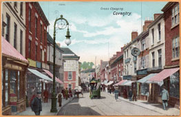 Coventry. Cross Cheaping, 1905