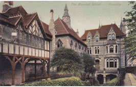 Coventry. Old Monastry and Blue Coat School