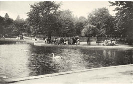 Coventry. Pool in Swanswell Park, 1929