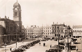 Derby. Market Place and Town Hall
