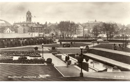 Derby. Riverside Gardens, 1940's