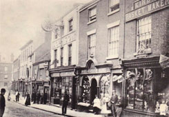 Derby. St Peter's Street, 1878
