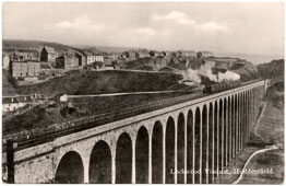 Huddersfield. Lockwood Viaduct with Train