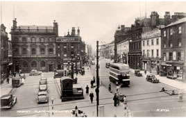 Huddersfield. Market Place, 1948