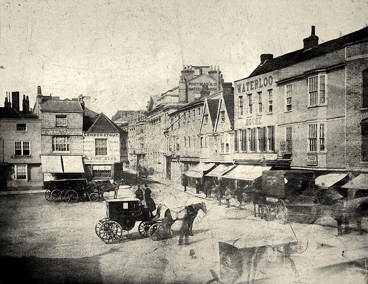 Ipswich. Cornhill, 1850