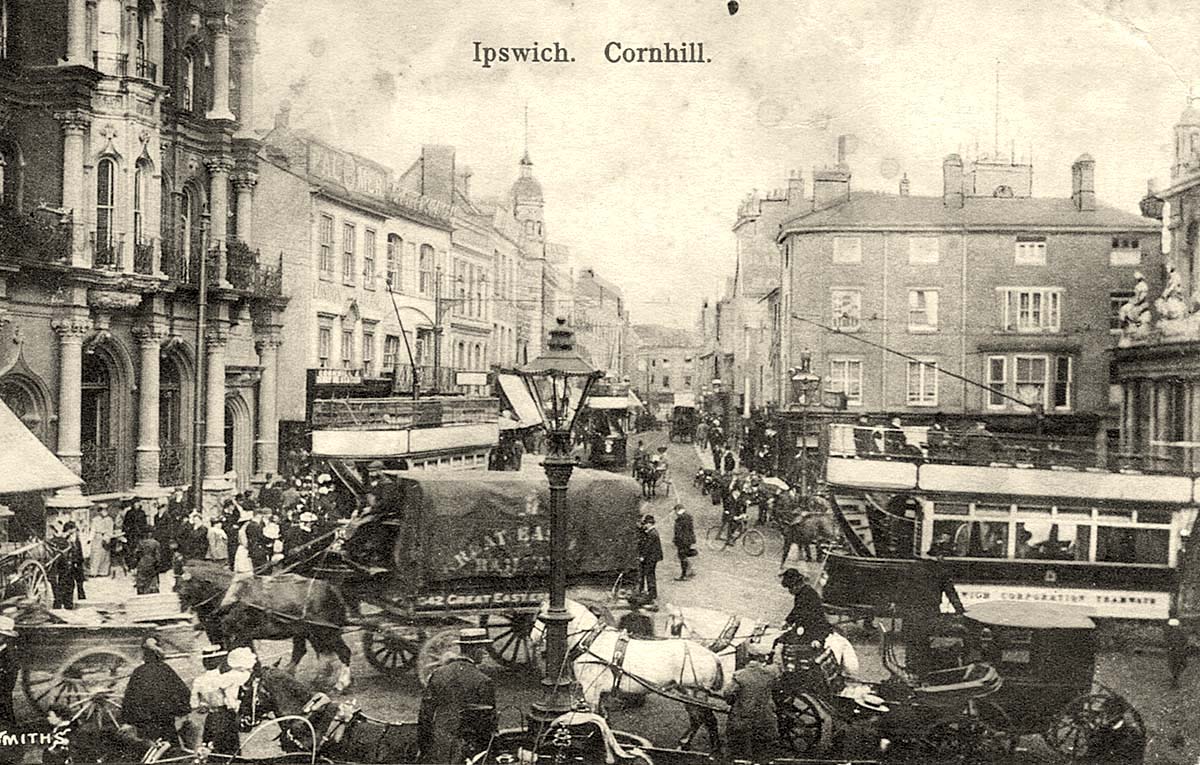 Ipswich. Cornhill, 1902