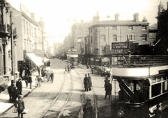 Ipswich. Tavern Street from the Cornhill, 1904