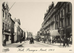 Kingston upon Hull. Paragon street - Theatre Royal
