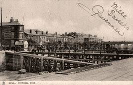 Kingston upon Hull. Victoria Pier, 1904