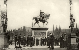 Leeds. Black Prince Statue, 1930's