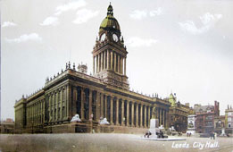 Leeds. The Town Hall, 1919