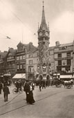 Leicester. Granby Street, Clock Tower