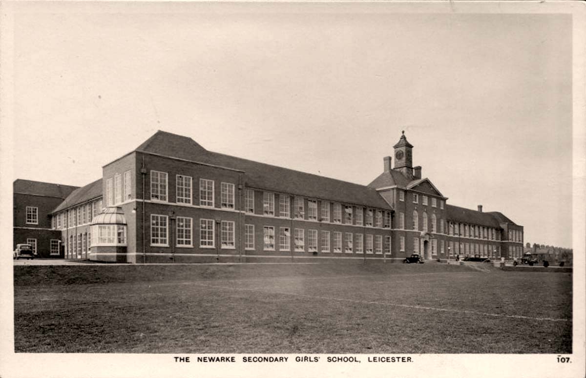 Leicester. Newarke Secondary Girls School