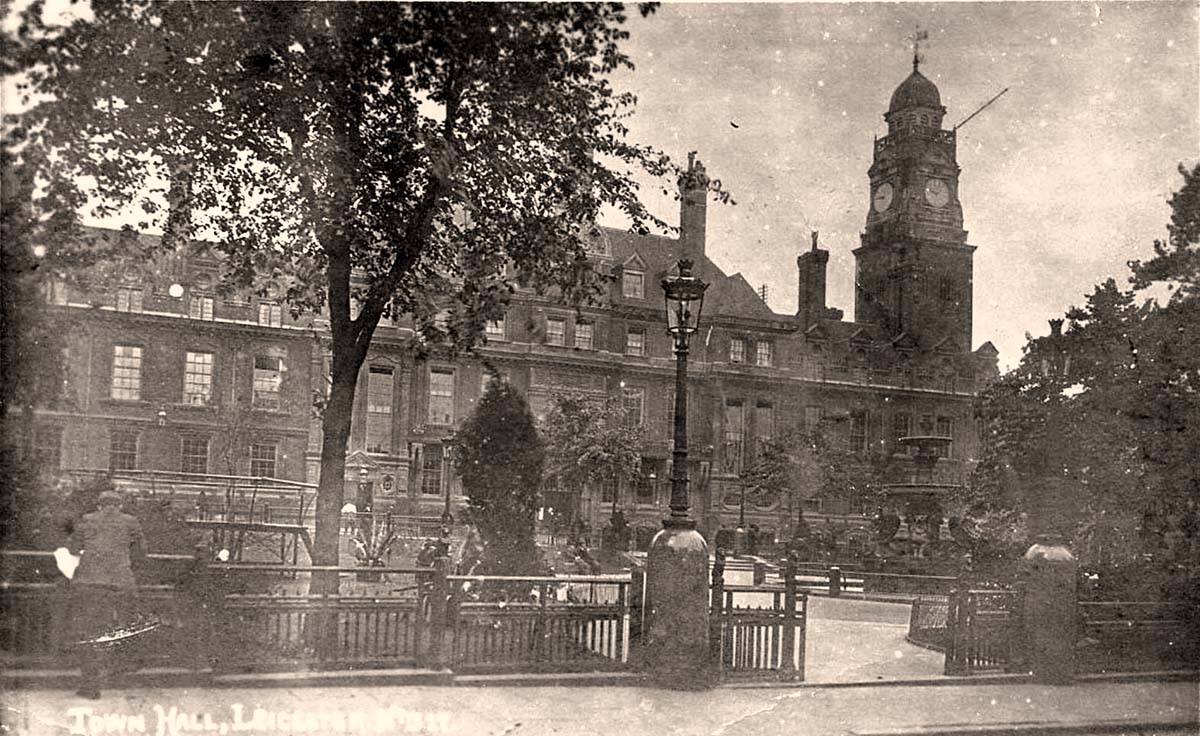 Leicester. Town Hall, 1926
