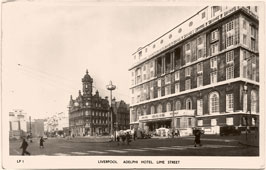 Liverpool. Adelphi Hotel on Lime Street, 1958
