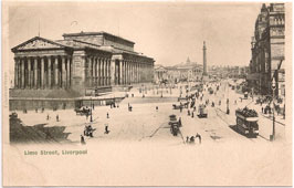 Liverpool. Lime Street, 1900s