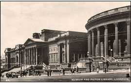 Liverpool. Museum and Picton Library, 1949