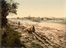 Liverpool. New Brighton Beach, circa 1890