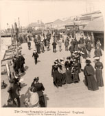 Liverpool. Ocean steamship landing-stage, 1901