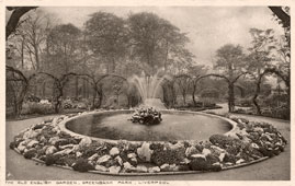Liverpool. Old English Garden, Greenbank Park