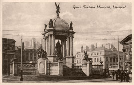 Liverpool. Queen Victoria Memorial