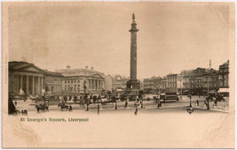 Liverpool. St George´s Square, 1900s