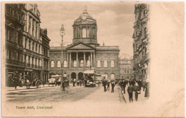 Liverpool. Town Hall, 1900s
