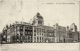 Greater London. Admiralty Buildings, 1910