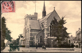 Greater London. Barnet Church, 1914