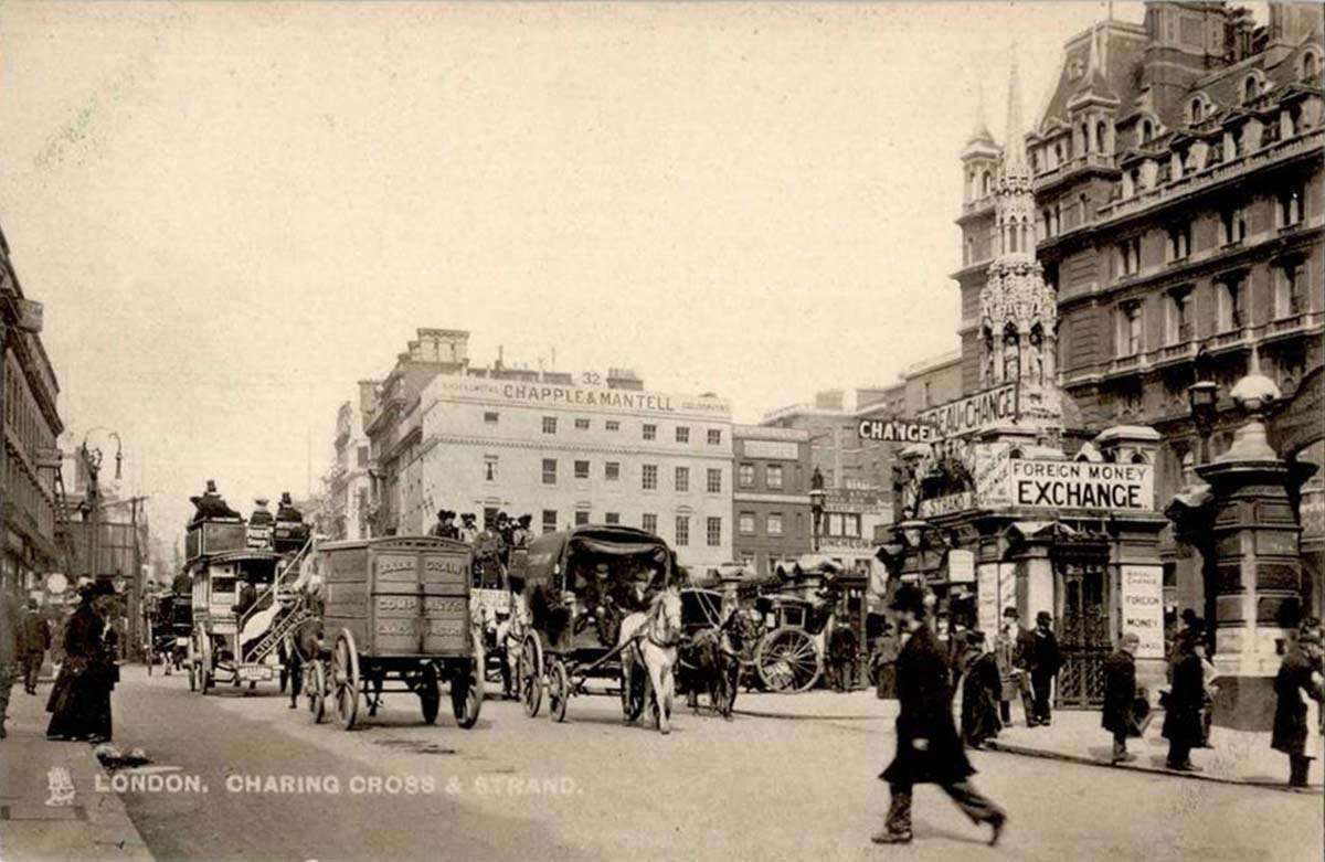 London. Charing Cross and Strand