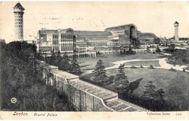 Greater London. Crystal Palace in Hyde Park, 1903