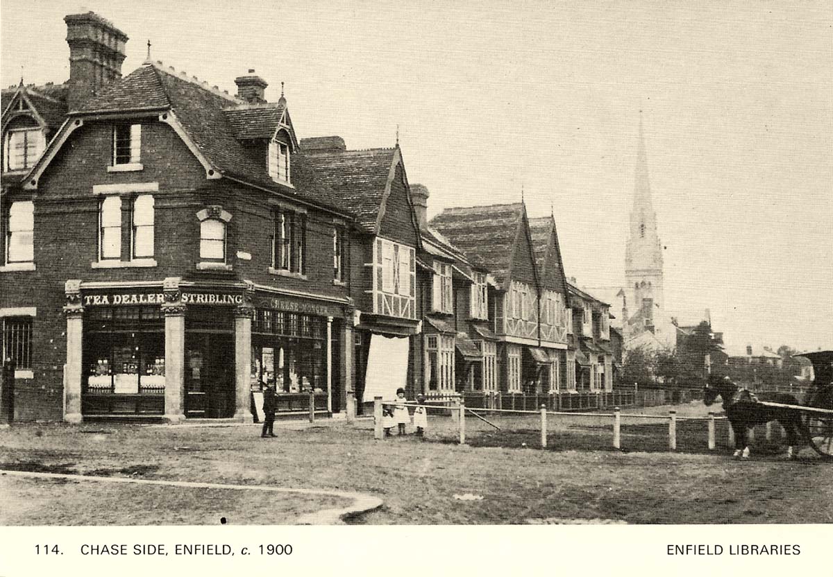 London. Enfield - Chase Side, circa 1900