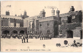 Greater London. Guards Band at St James's Palace