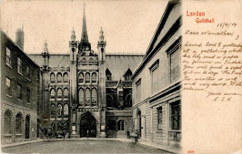 Greater London. Guildhall, 1907