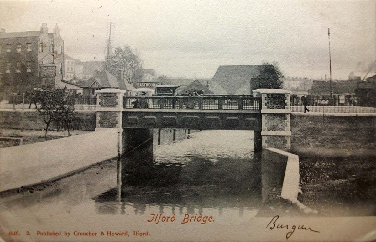 London. Ilford Bridge, 1905