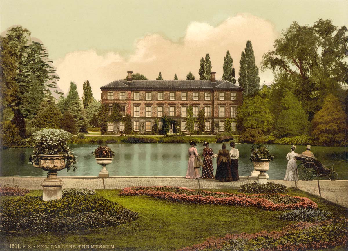 London. Kew Gardens, the museum, 1890