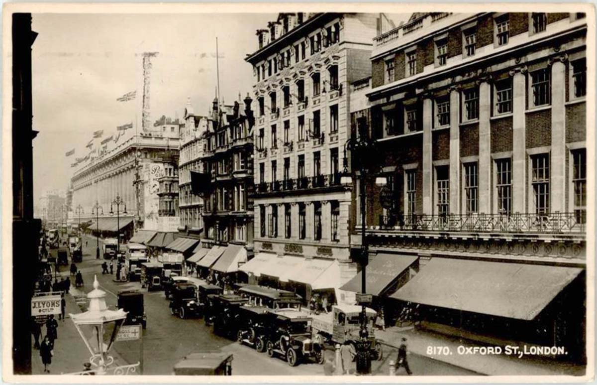 London. Oxford Street, 1932