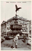 Greater London. Piccadilly Circus - Eros statue