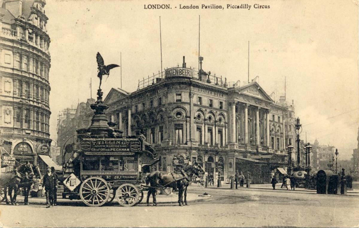 London. Piccadilly Circus, London Pavilion