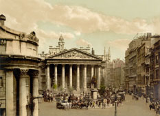 Greater London. Royal Exchange, 1890