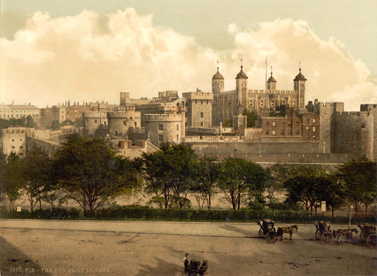 London. Tower, 1890
