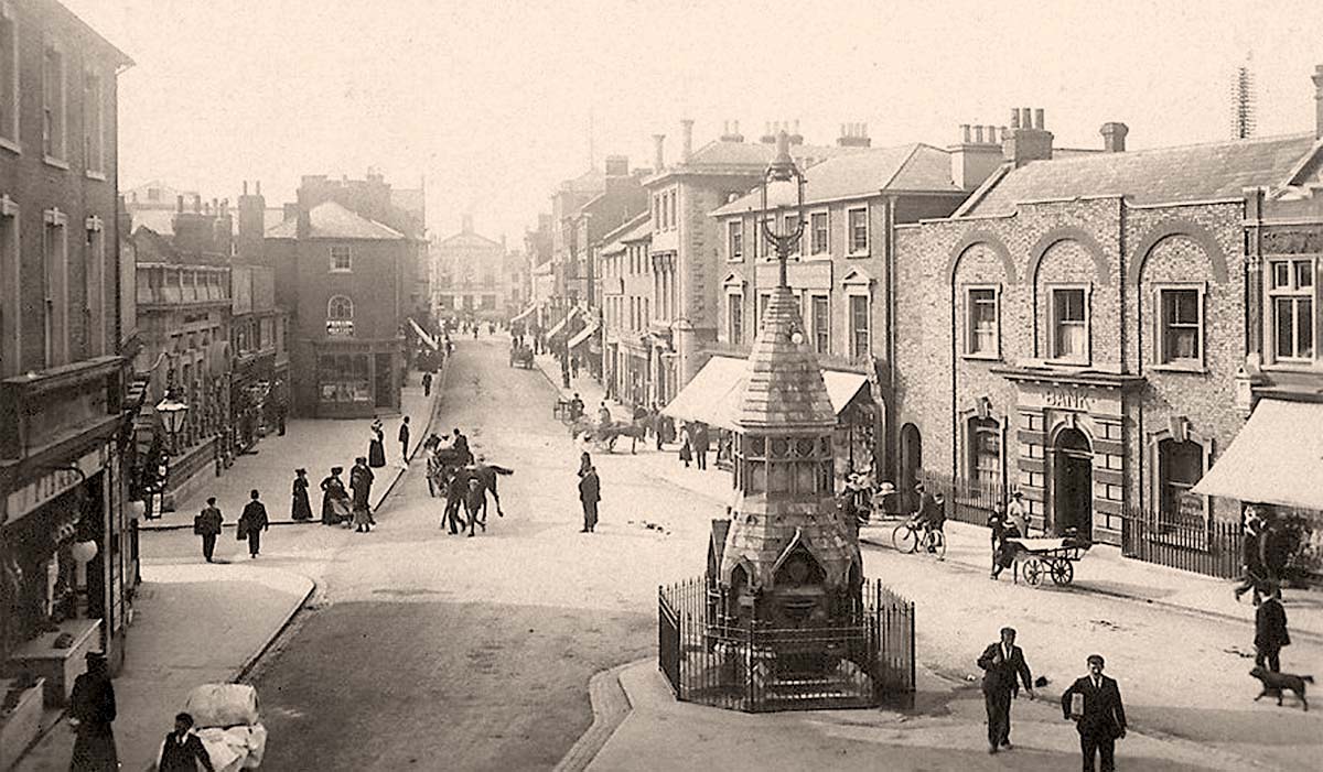 Luton. George Street 19th Century