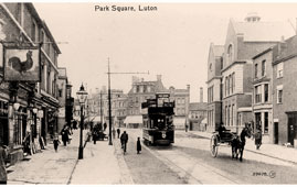 Luton. Park Square