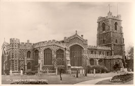 Luton. St. Mary's Church, circa 1920